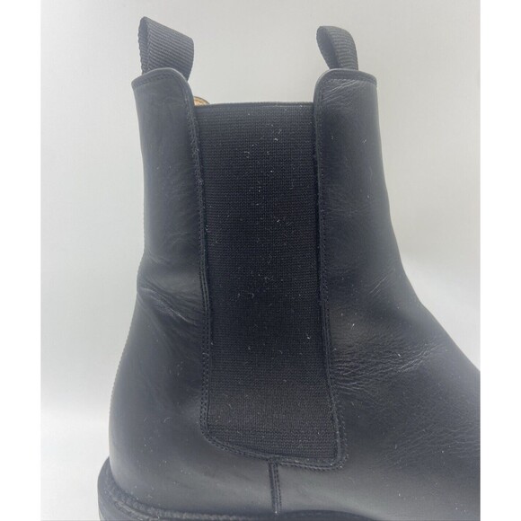 Alexander‎ Wang Chelsea Boots Booties  Size 38/7 Andy Black Biker Leather - Picture 11 of 15